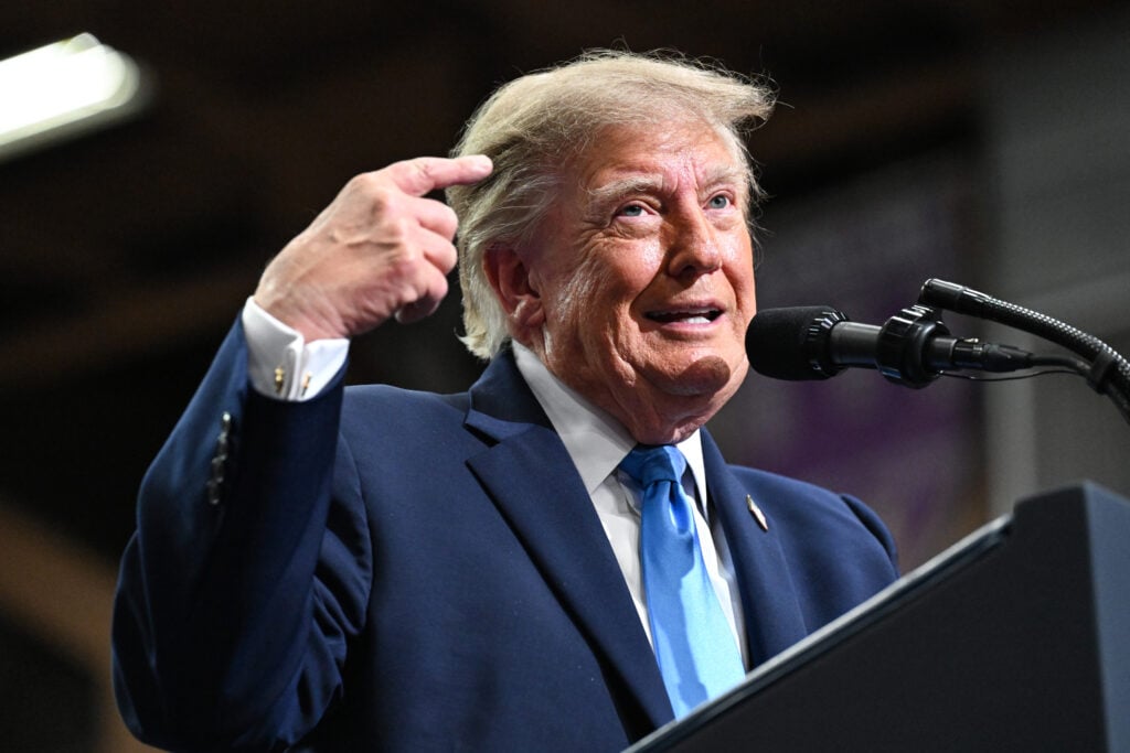 Donald Trump in October 2026.