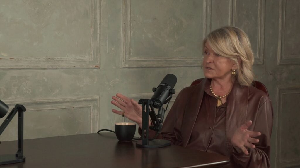 Martha Stewart on the 'Other Peoples Business' podcast.