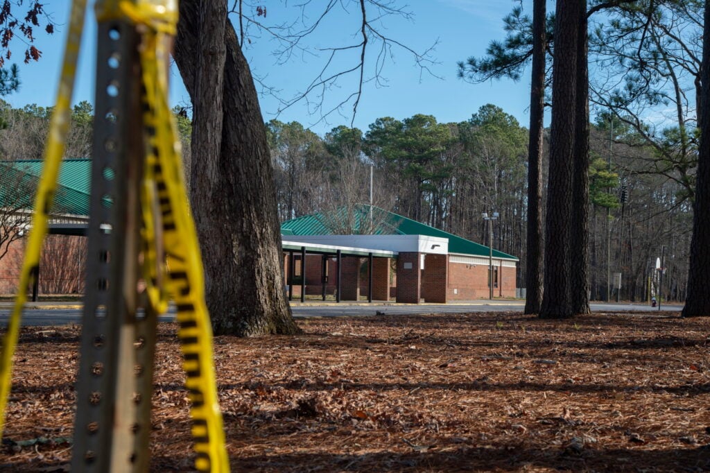 Richneck Elementary School in Newport News, Virginia.