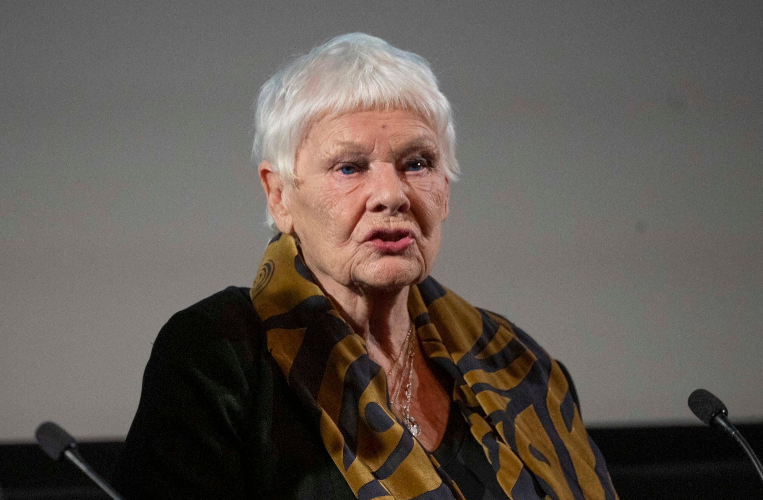 Dame Judi Dench in 2024.