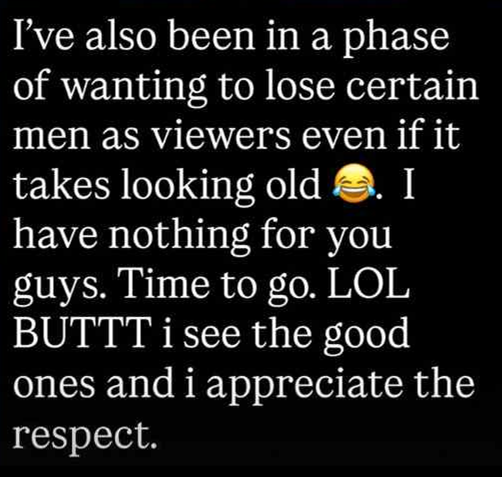 The second of two dark mode text posts from Kendra Wilkinson in October 2026.