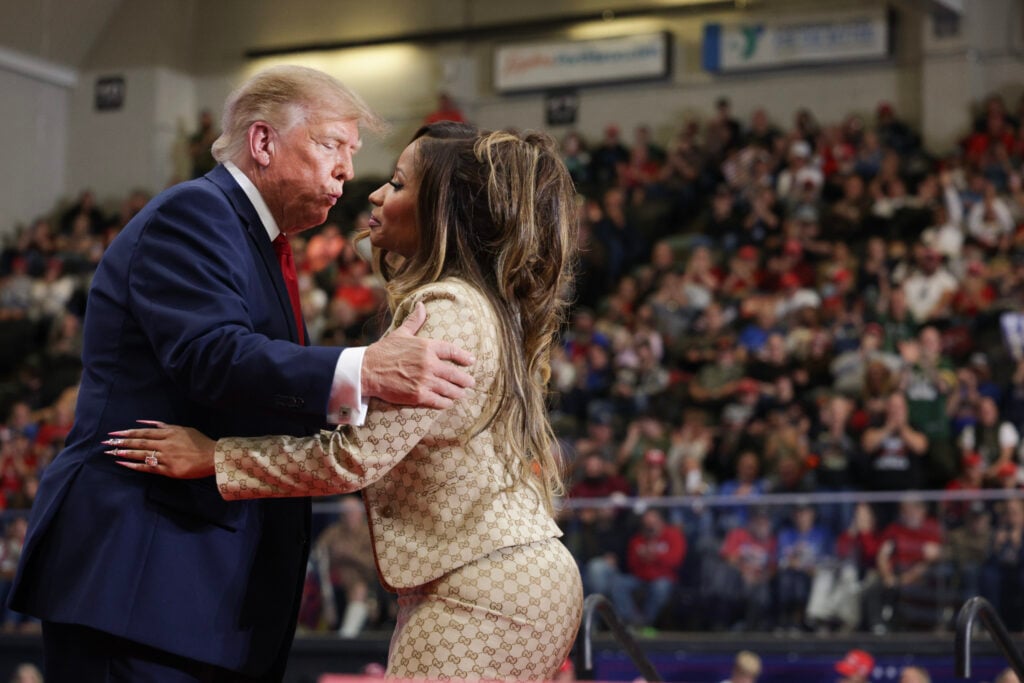 Donald Trump and Nicki Minaj in October 2026.