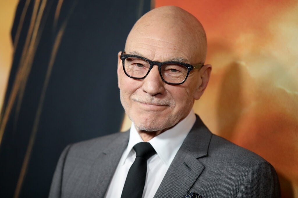 Sir Patrick Stewart attends the premiere of CBS All Access'