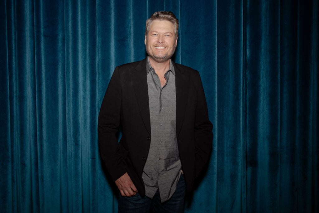 In this image released on August 13th Blake Shelton attends CMT Giants: Alabama at The Fisher Center for the Performing Arts on January 17, 2024 in Nashville, Tennessee. 