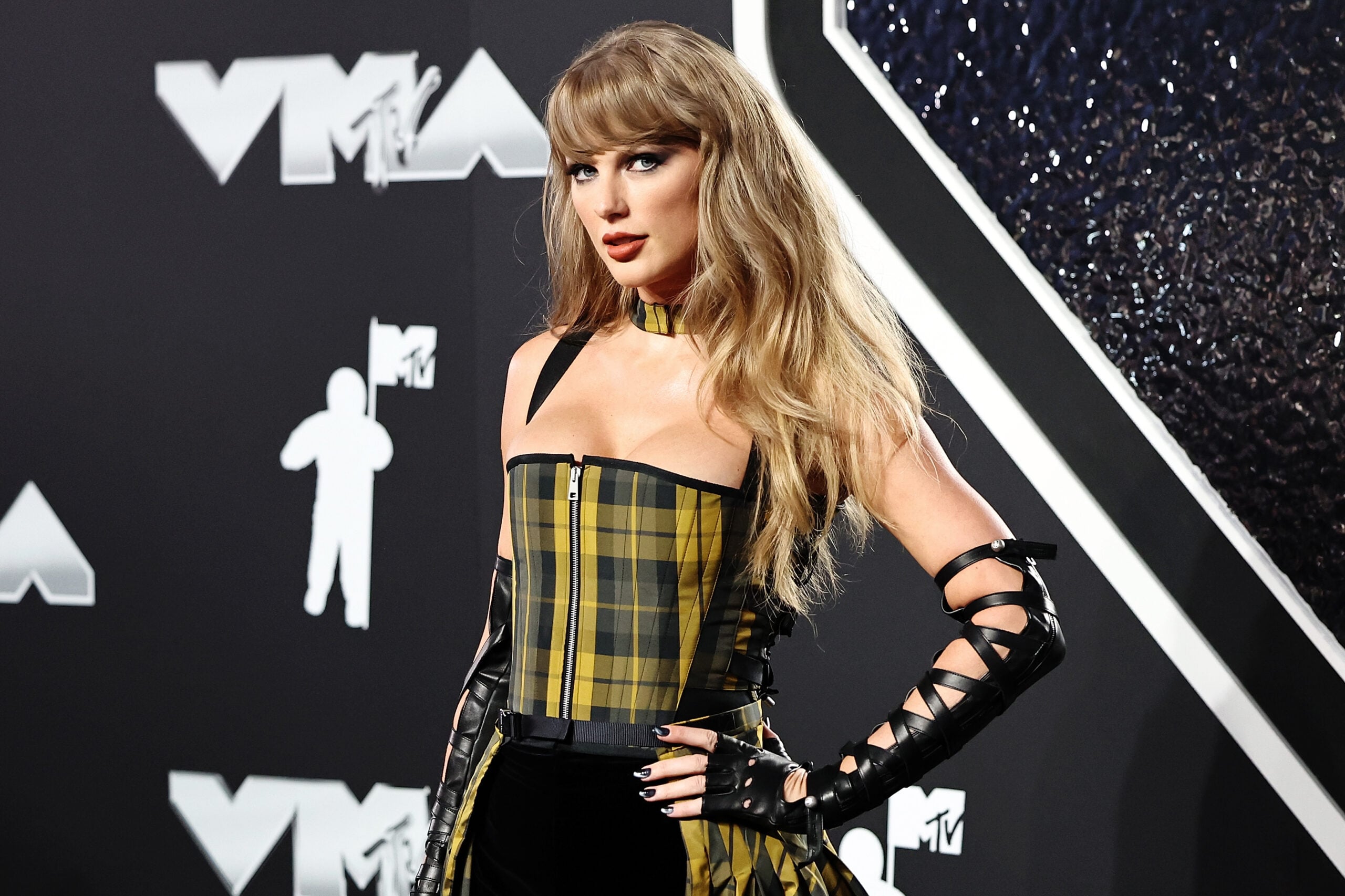 Taylor Swift attends the 2024 MTV Video Music Awards at UBS Arena on September 11, 2024 in Elmont, New York.