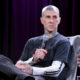 Travis Barker speaks onstage at A Conversation With Travis Barker at GRAMMY Museum L.A. Live on October 16, 2024 in Los Angeles, California.