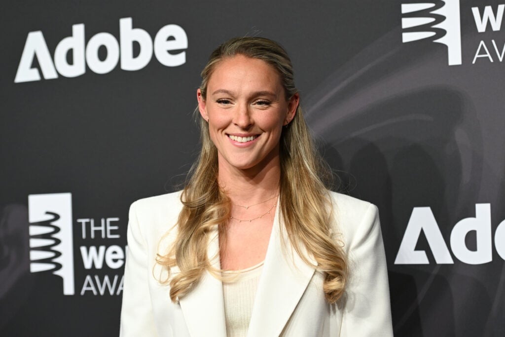 Kylie Kelce attends the 30th Annual Webby Awards at Cipriani Wall Street on May 11, 2026 in New York City.  