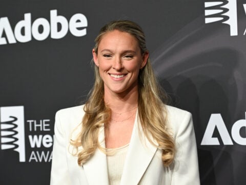 Kylie Kelce attends the 30th Annual Webby Awards at Cipriani Wall Street on May 11, 2026 in New York City.