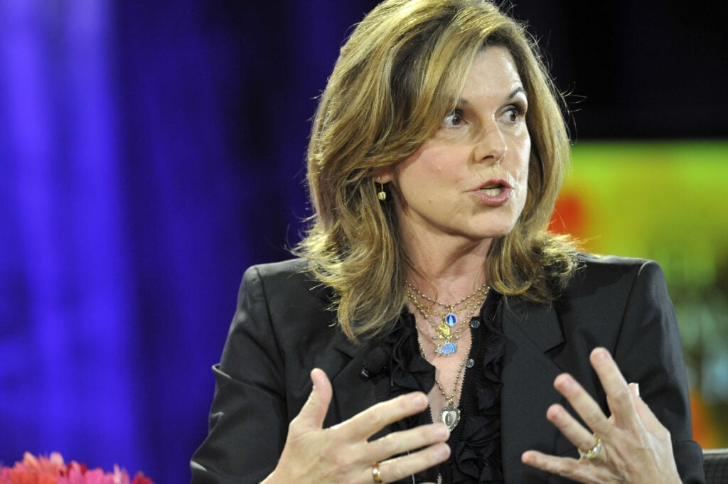Susan Saint James participates in a panel discussion at the 2009 Women's Conference held at Long Beach Convention Center on October 27, 2009 in Long Beach, California. 