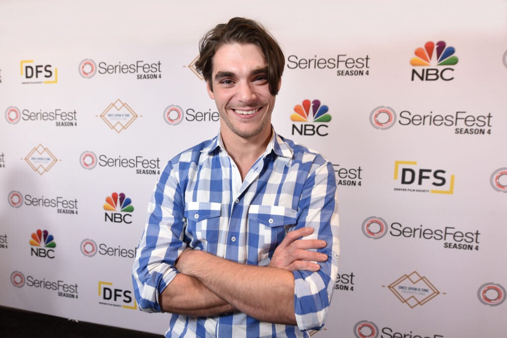 RJ Mitte at opening night at SeriesFest: Season 4 at The Denver Art Museum on June 22, 2018 in Denver, Colorado. 